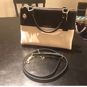 NWOT Coach color block cross body purse